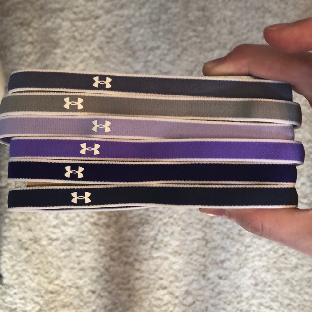 Never Used Under Armour Multi-colored Head Bands